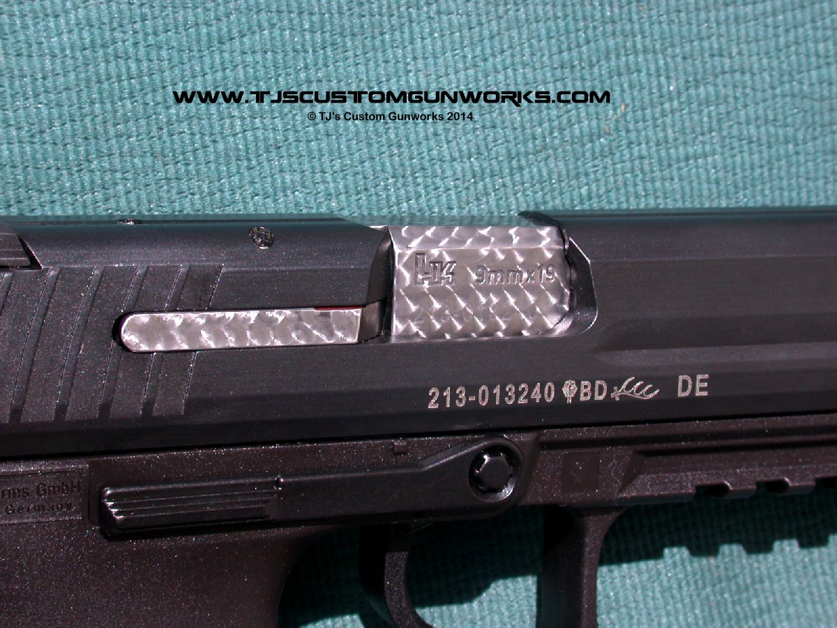 Jewelled Heckler & Koch P30 9mm