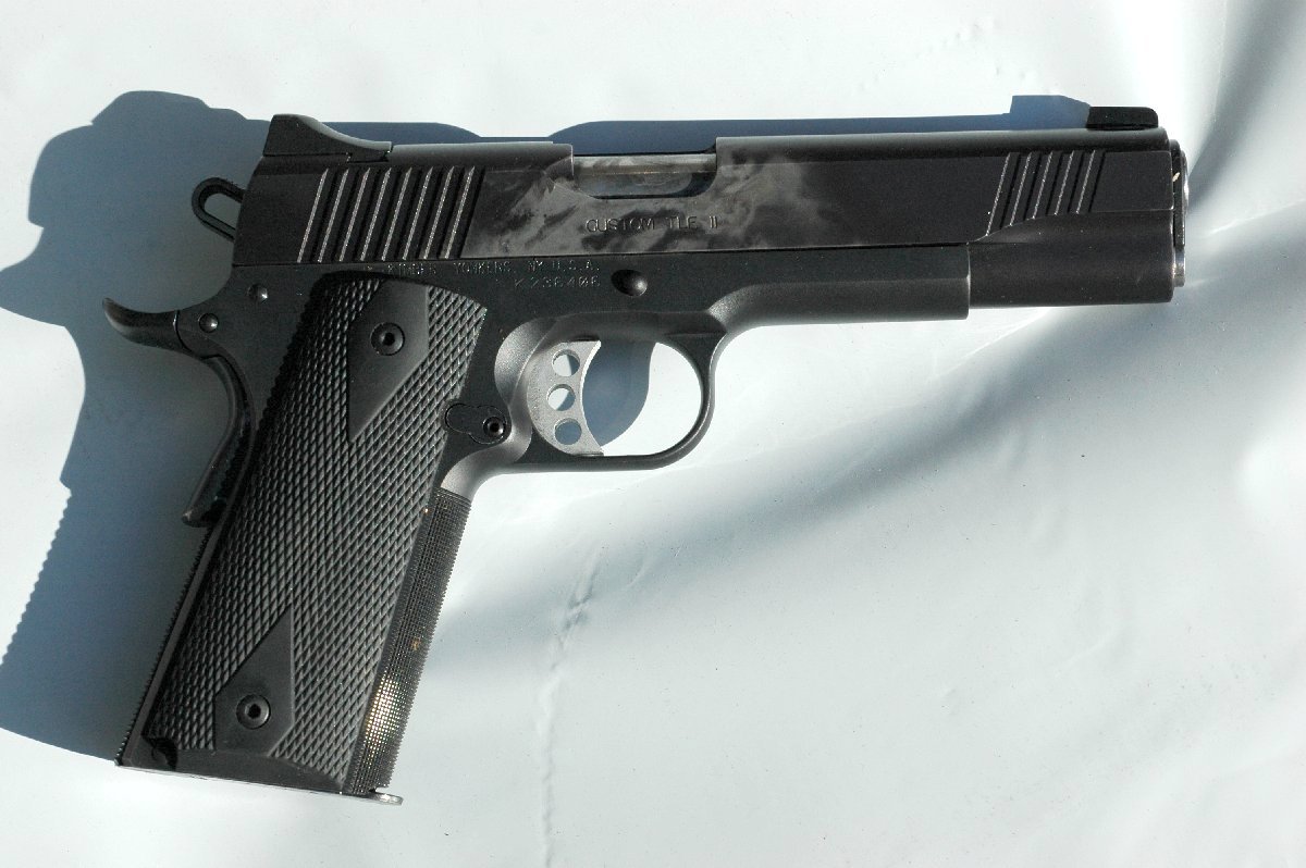 HK Black Duracoat & Jewelled Kimber TLE