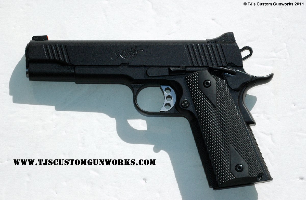 HK Black Duracoat & Jewelled Kimber TLE