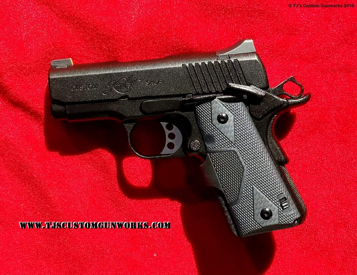 Custom Black Tefon Kimber Ultra CDP II 1911 .45ACP