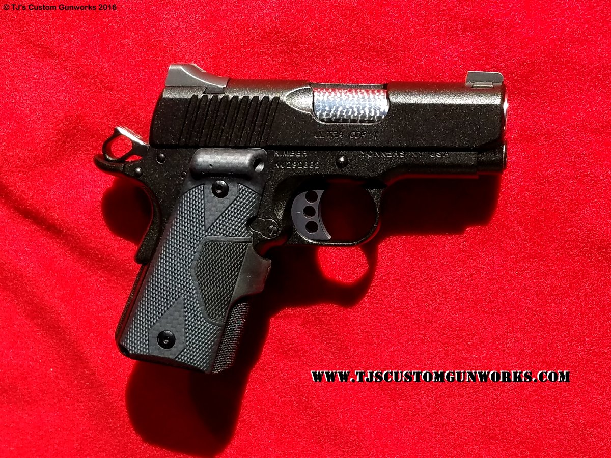 Custom Black Tefon Kimber Ultra CDP II 1911 .45ACP