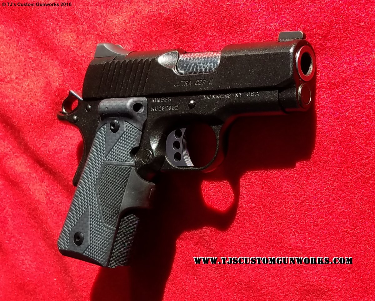 Custom Black Tefon Kimber Ultra CDP II 1911 .45ACP