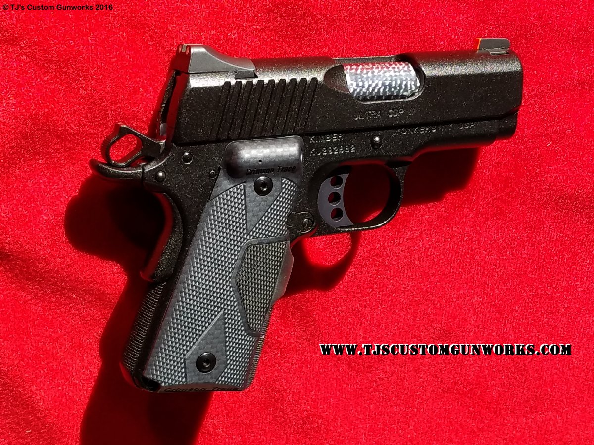 Custom Black Tefon Kimber Ultra CDP II 1911 .45ACP