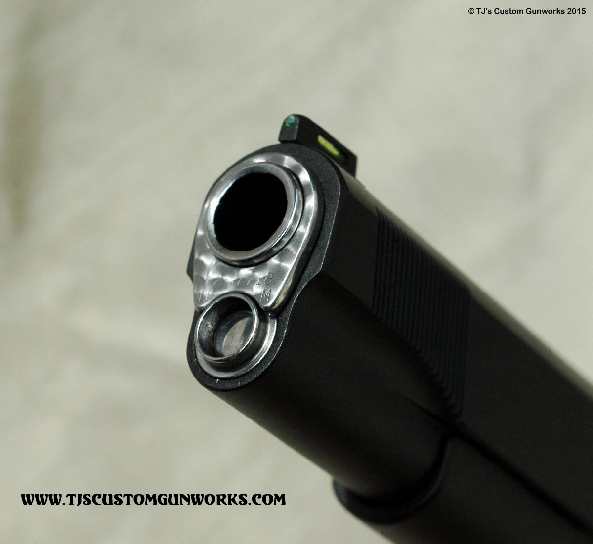 Custom Black Duracoat & Jewelled Les Baer 1911 .45ACP