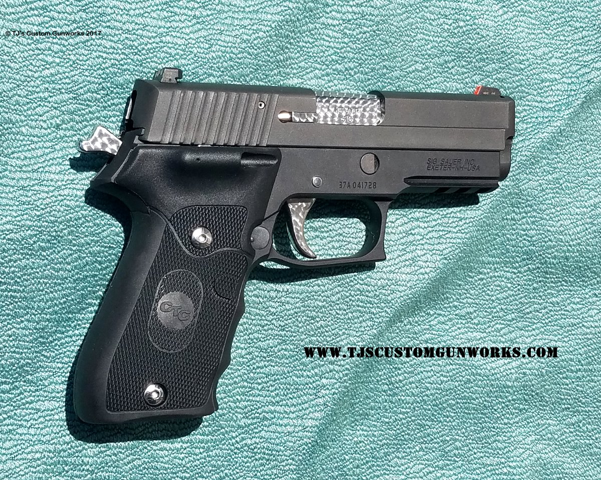 Jewelled Sig P220 Compact .45