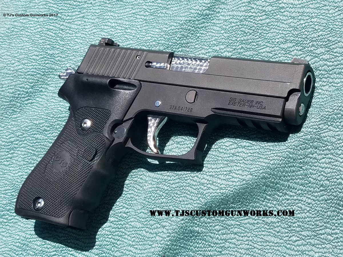 Jewelled Sig P220 Compact .45