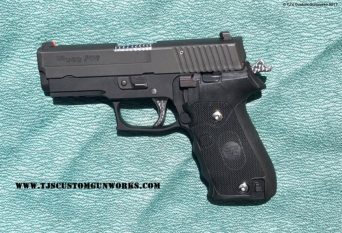 Jewelled Sig P220 Compact .45