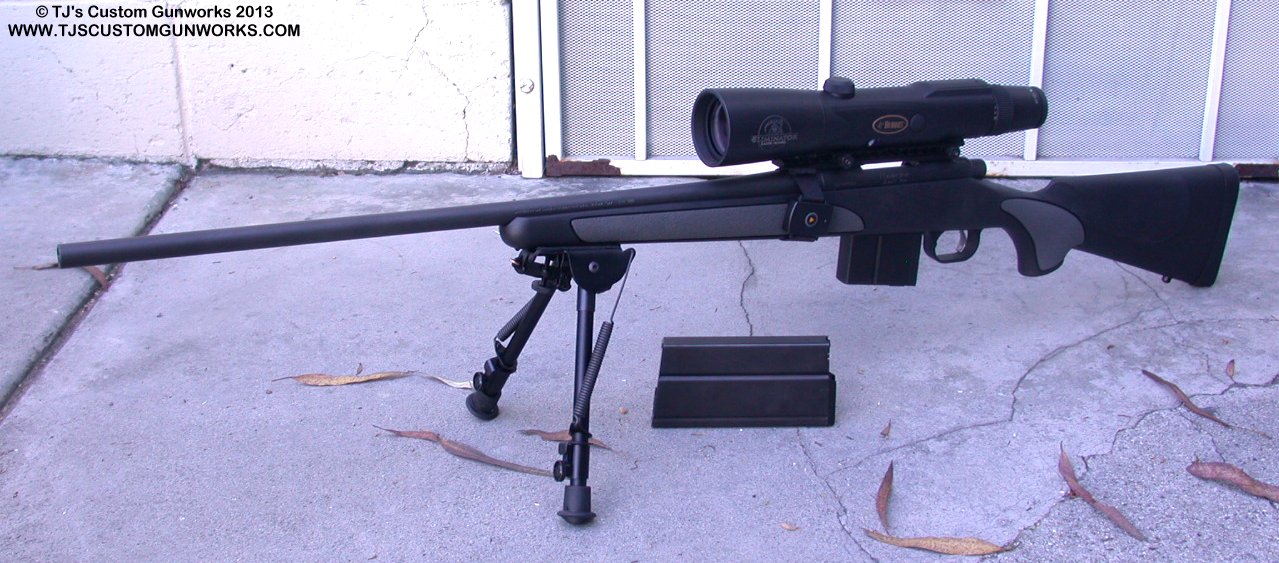 Remington 700 Synthetic .308 With Burris Eliminator Laser Scope