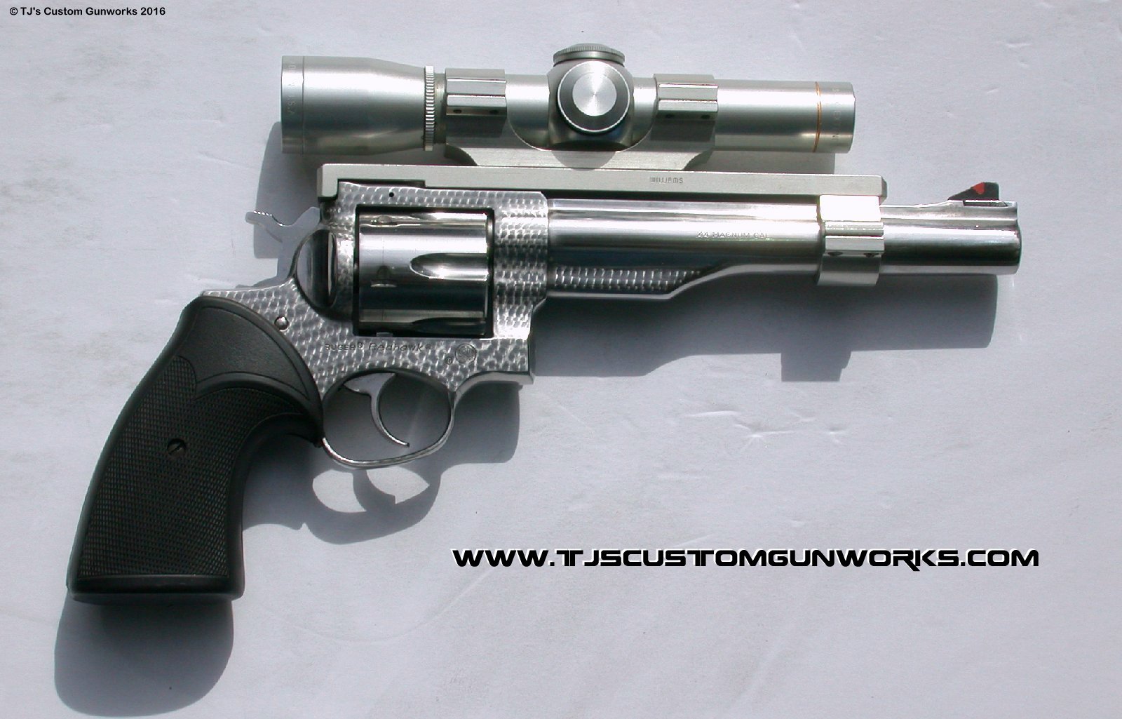 Extreme Custom Jewelled Ruger Redhawk .44 Magnum