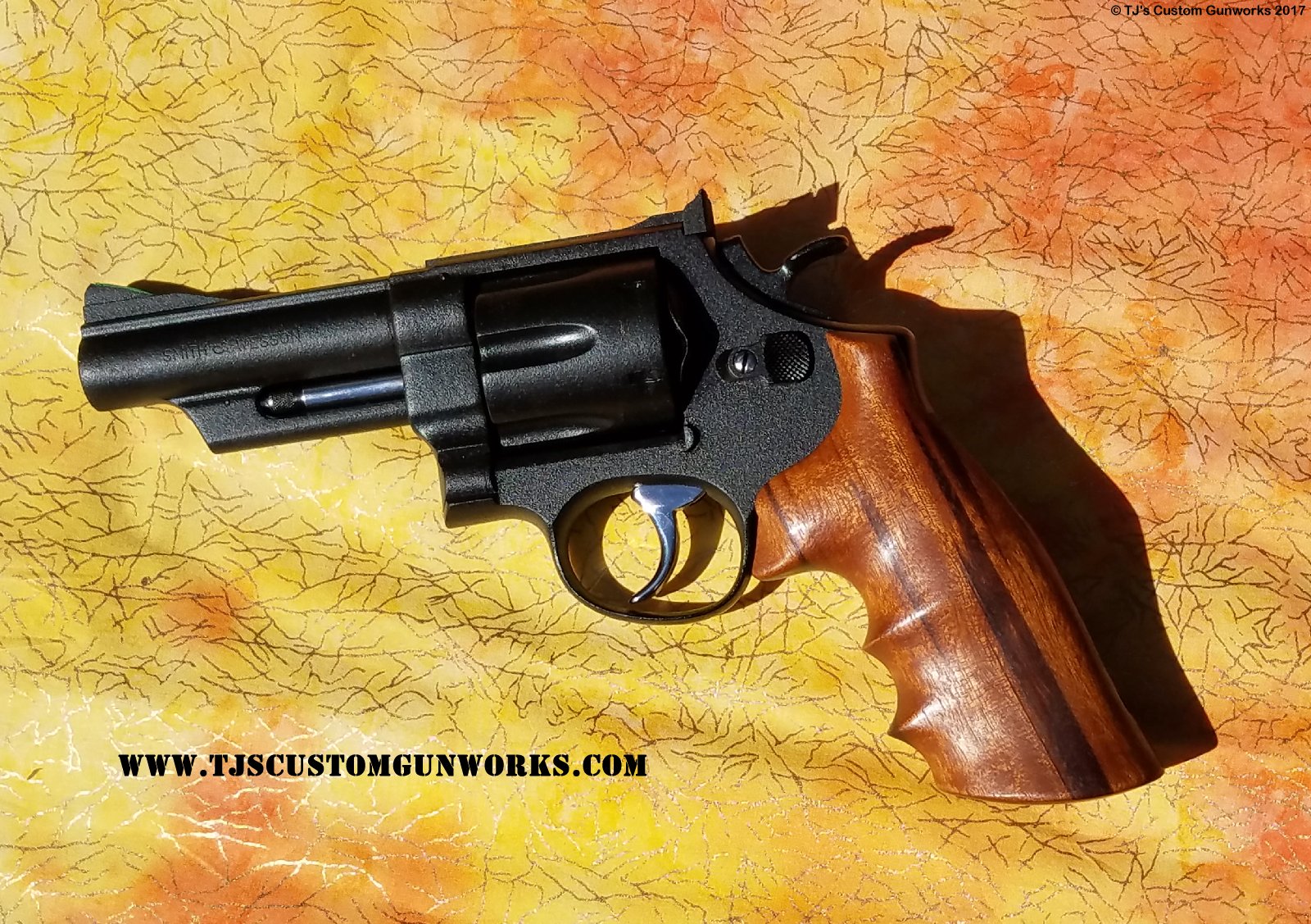 Rusted Smith & Wesson Model 29 Black Teflon Restoration