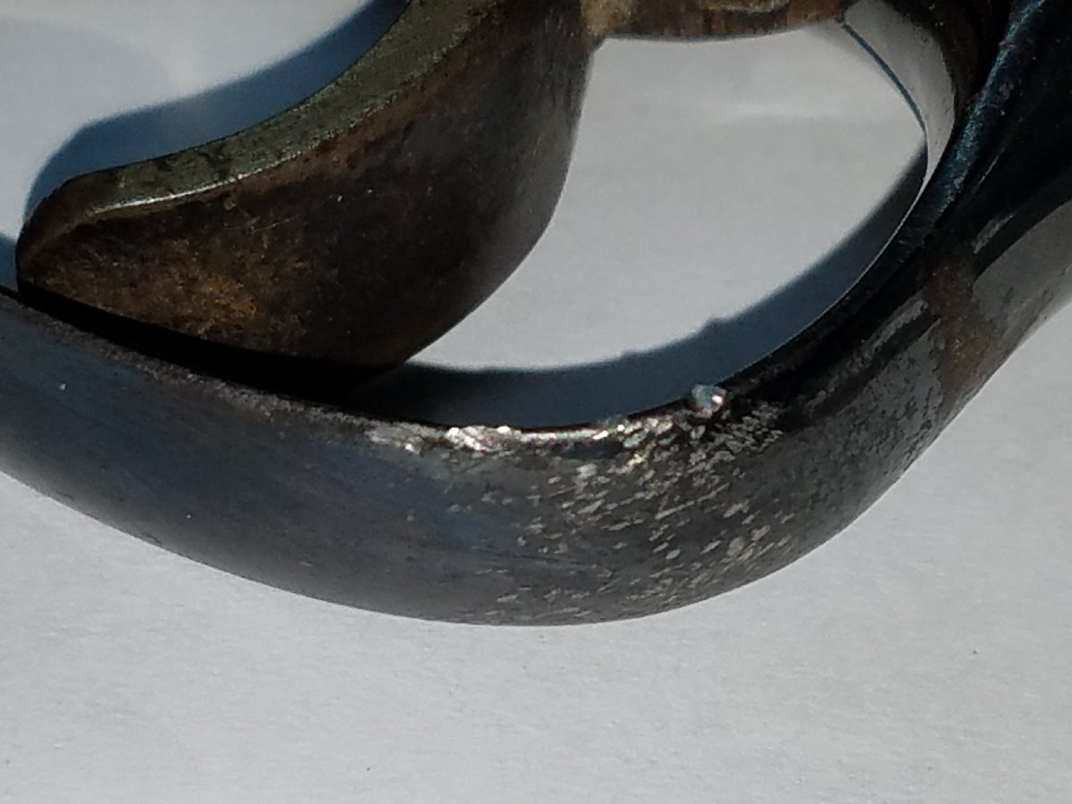 Rusted Smith & Wesson Model 29 Black Teflon Restoration