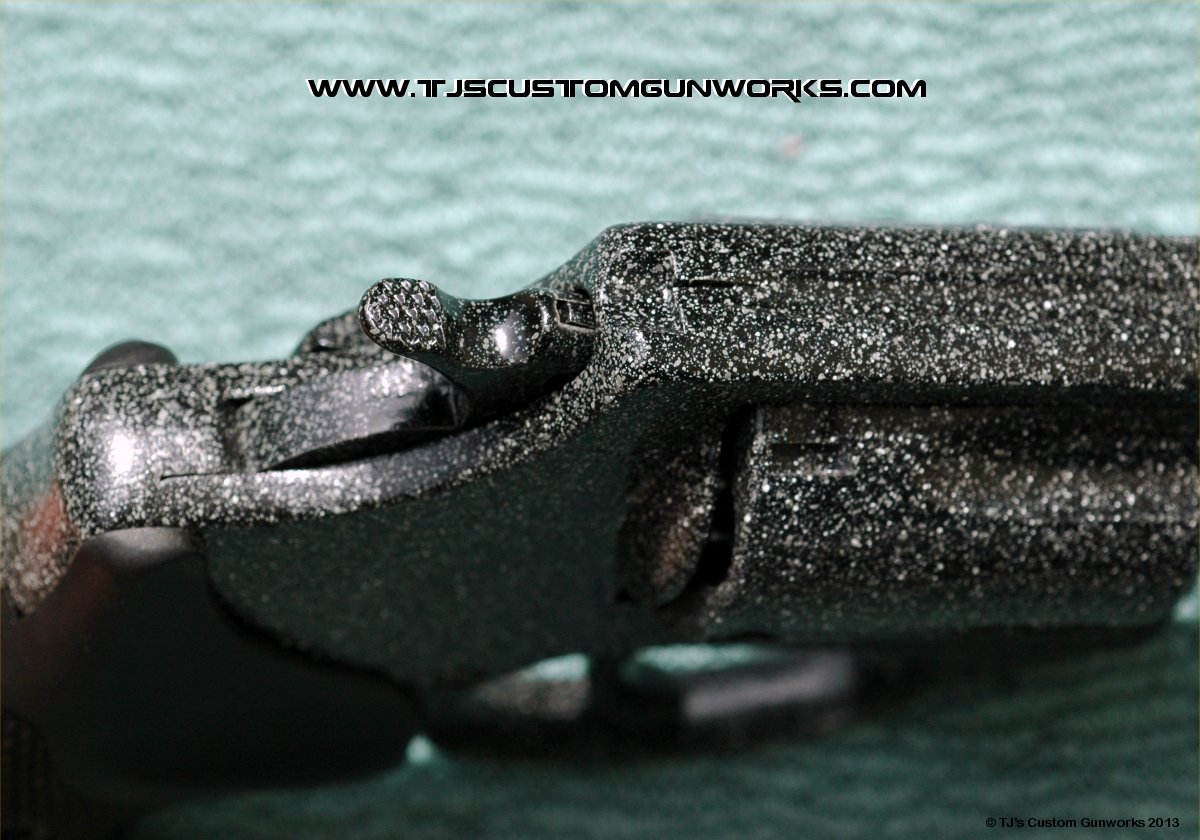 Smith & Wesson Model 36 Granite Speckled Duracoat Restoration