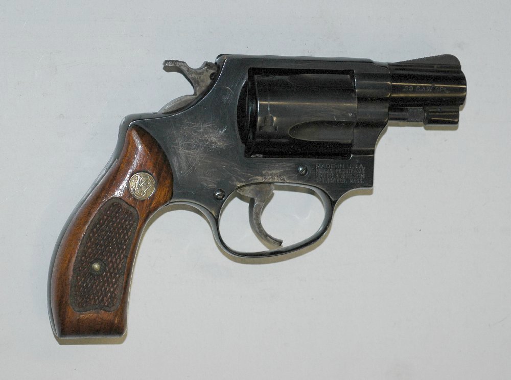 S&W 36 Granite Speckled Duracoat Restoration