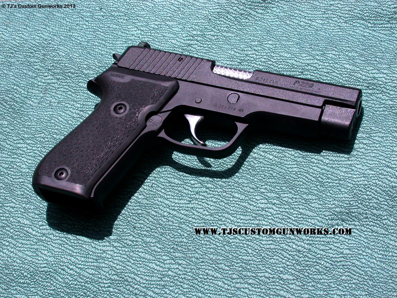 Custom Black Teflon German P220 .45