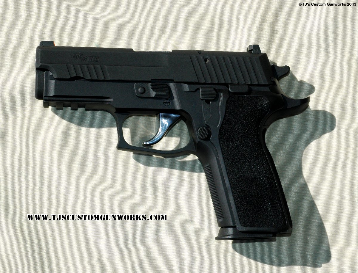 Custom Black Teflon Sig Sauer P229 Elite E2 .40S&W