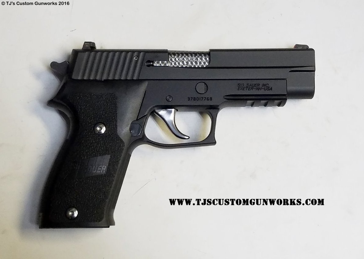 Sig Sauer P220R .45 Jewelled Barrel