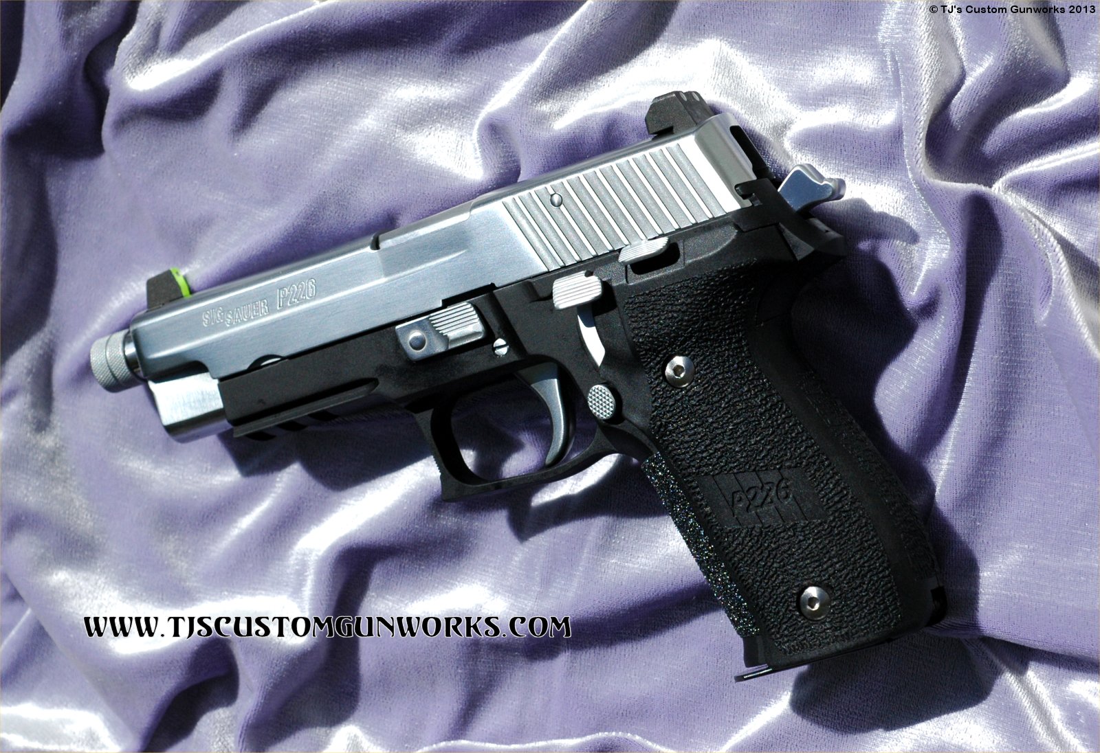 Custom Sig Sauer P226R Two-Tone With Tall Supr Sights
