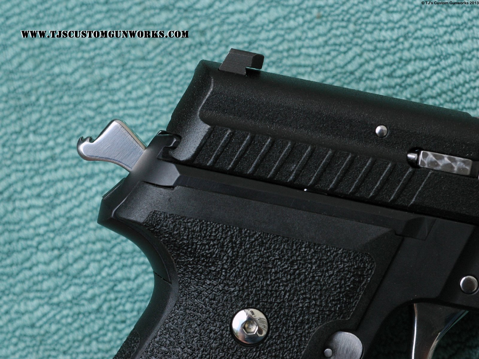 Black Teflon Sig Sauer P229 & Satin Polished Small Parts