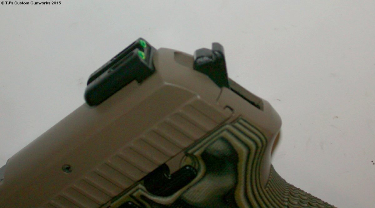 Custom Sig Sauer P239 Tan Scorpion 9mm