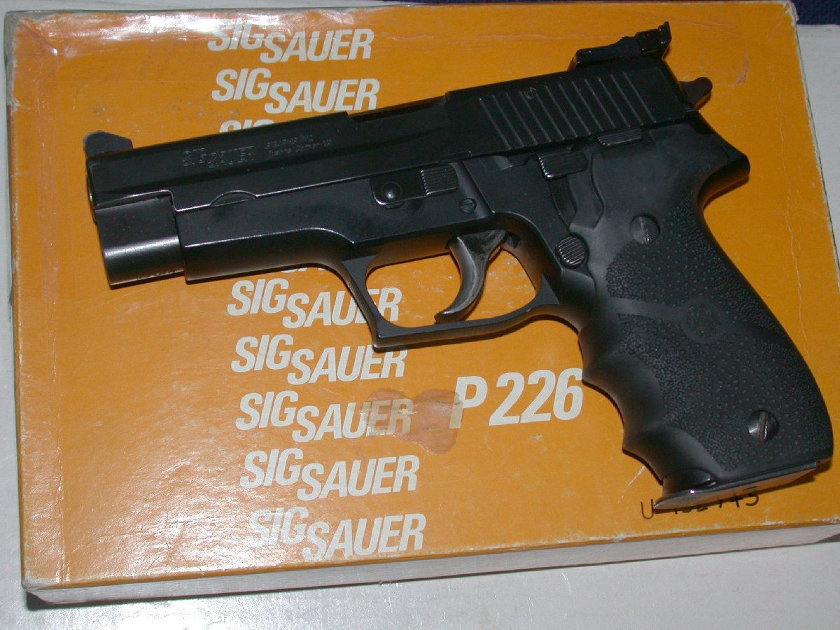 HK Black Duracoat Sig Sauer P226 & Polished Small Parts
