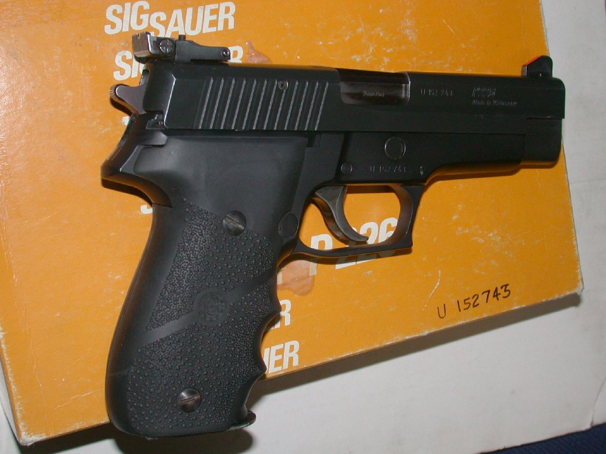 HK Black Duracoat Sig Sauer P226 & Polished Small Parts