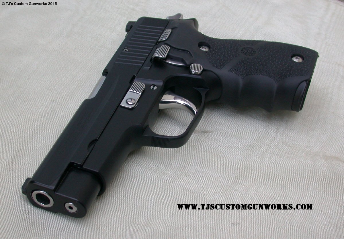 HK Black Duracoat Sig Sauer P226 & Polished Small Parts
