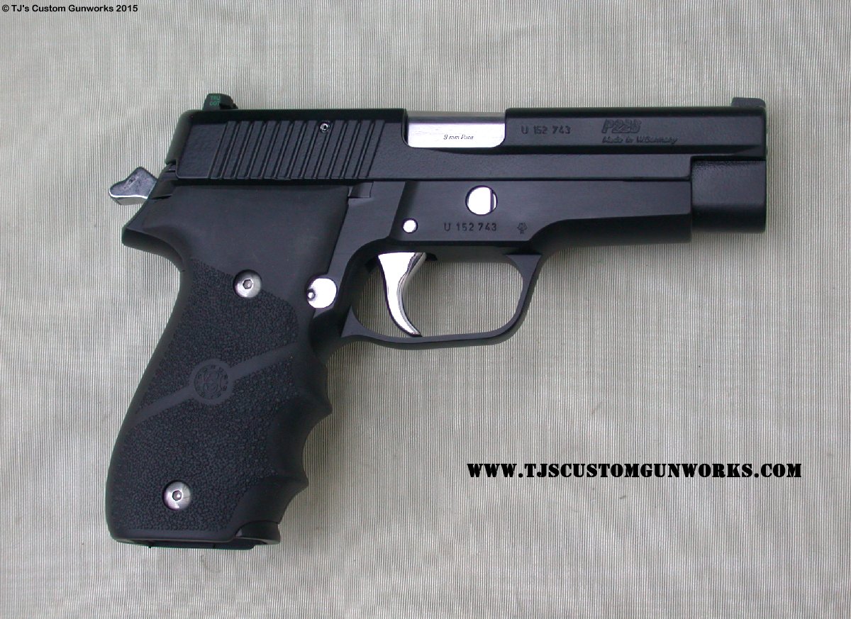 HK Black Duracoat Sig Sauer P226 9mm & Polished Small Parts