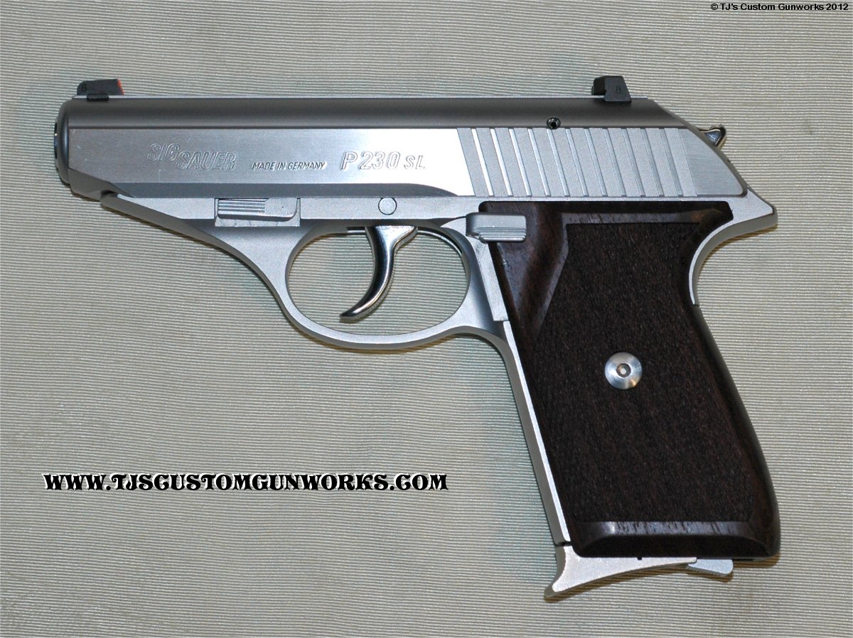 Custom Sig Sauer P230 .380ACP Stainless with Meprolight Tritium Night Sights
