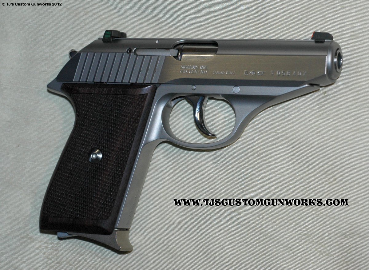 Custom Germany Sig Sauer P230 Stainless with Meprolight Tritium Night Sights