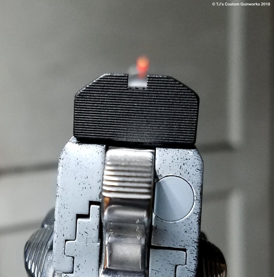 Custom Winter Smurf Hunter STI .45