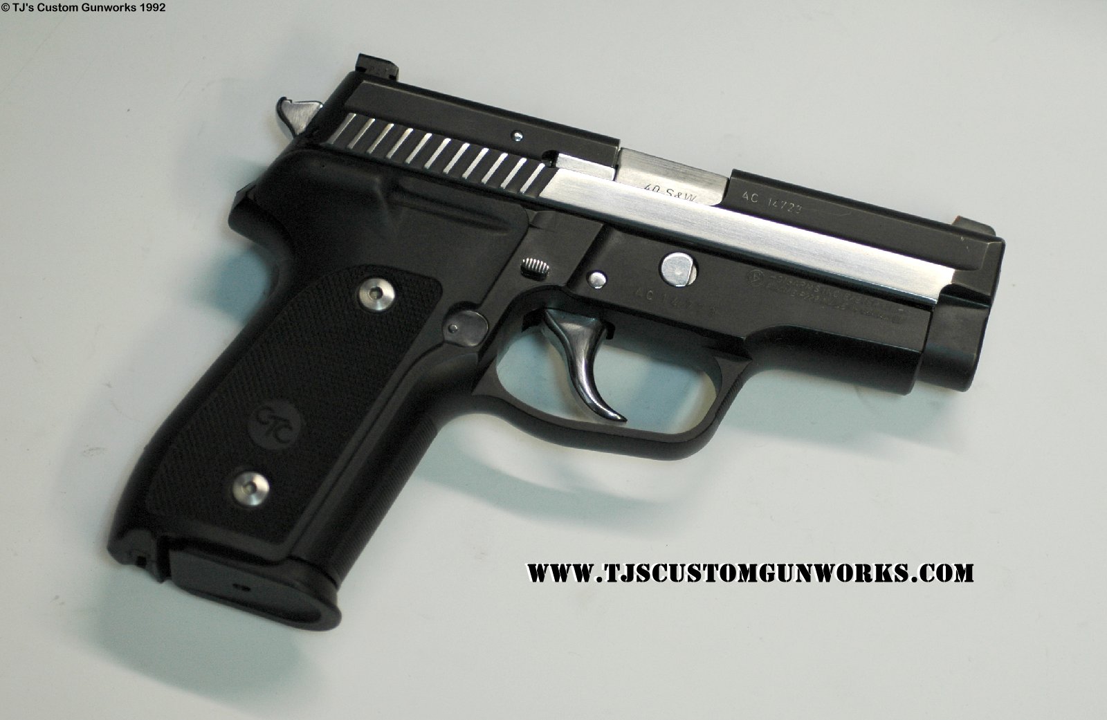 TJ's Custom 1/2 Polished Sig P229 Pre-Equinox Prototype