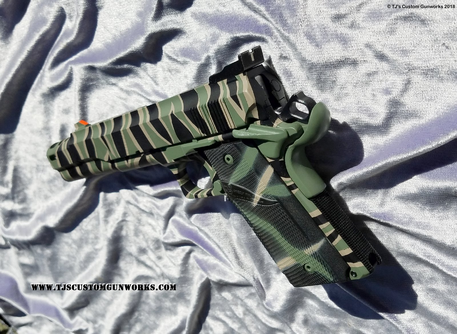 Custom VietNam Duracoat Tiger Grizzly 45WM
