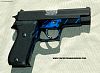 Custom Black Blue Sig P220