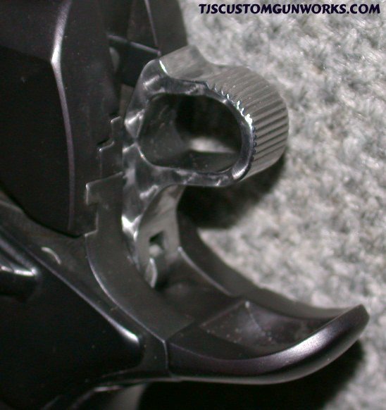 One-Way Hammer Serrations On 1911