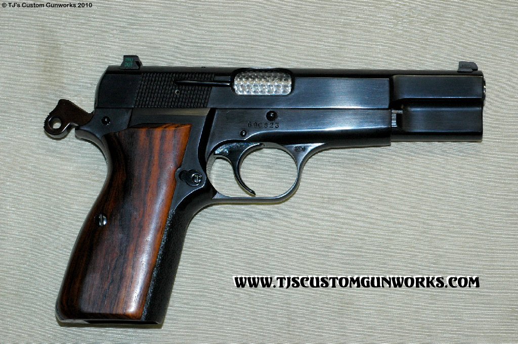 Browning High Power 9mm High Gloss Blue 1