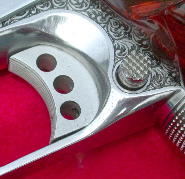 Checkered 1911 Mag Release