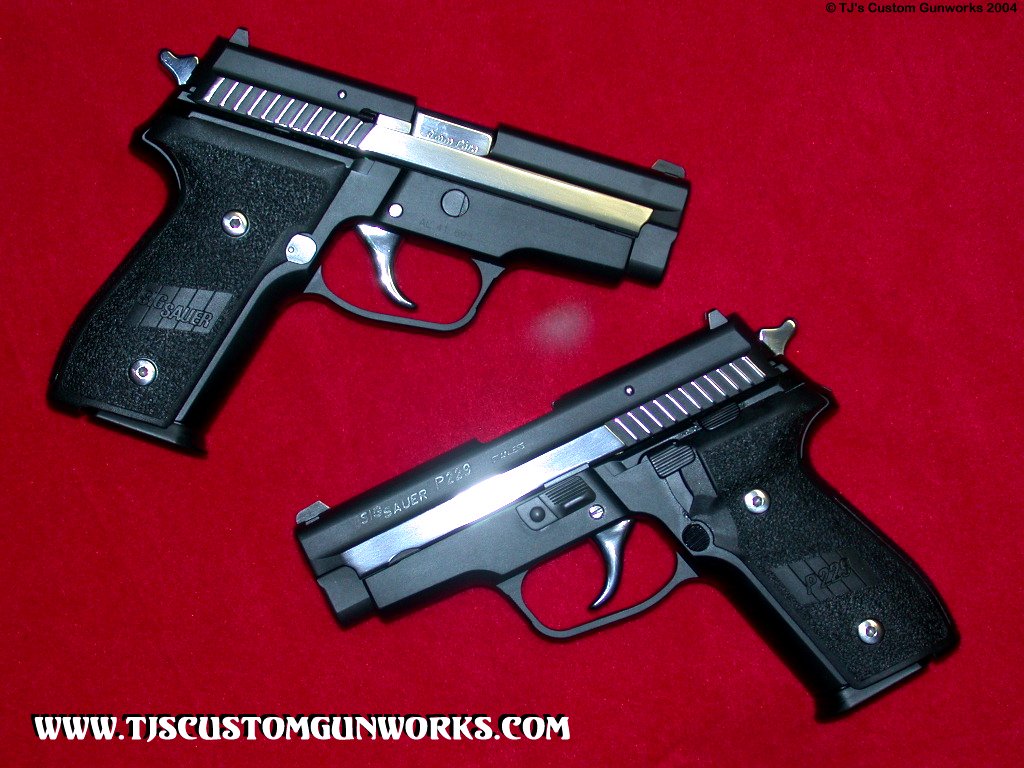 Two Sig Sauer P229 From Mr & Mrs Smith Movie
