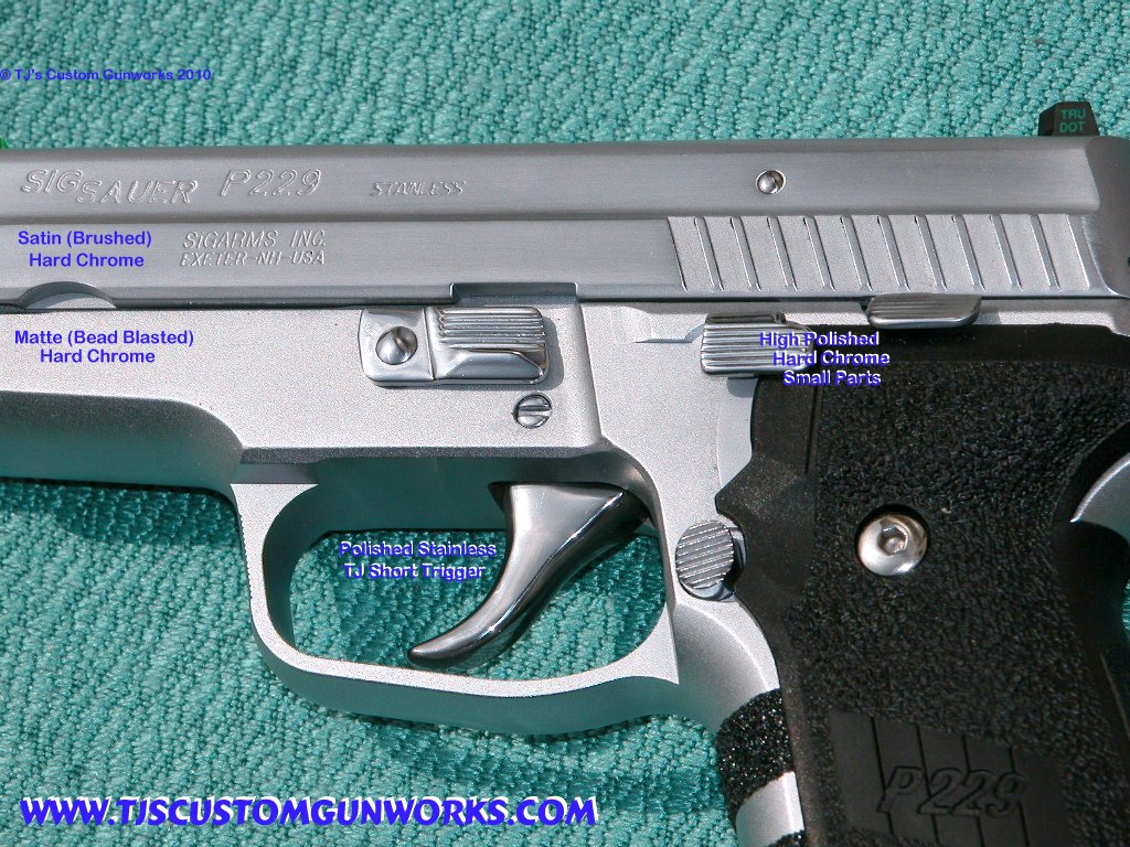 Hard Chrome Texture Comparison