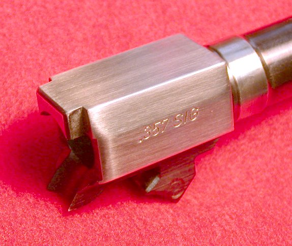 Satin Polished Sig Sauer Barrel