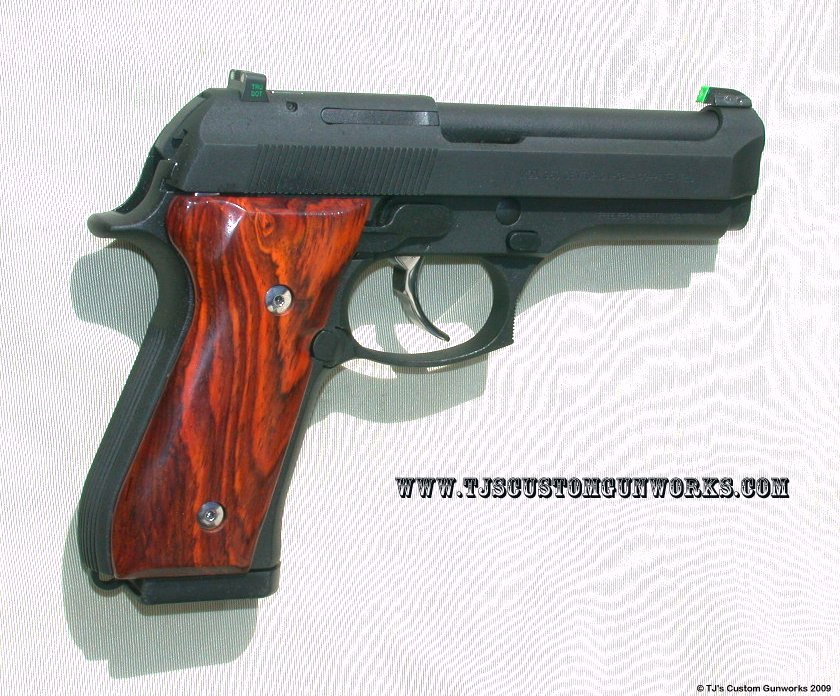 Custom Beretta 96D Black Teflon & Meprolight Night Sights 2