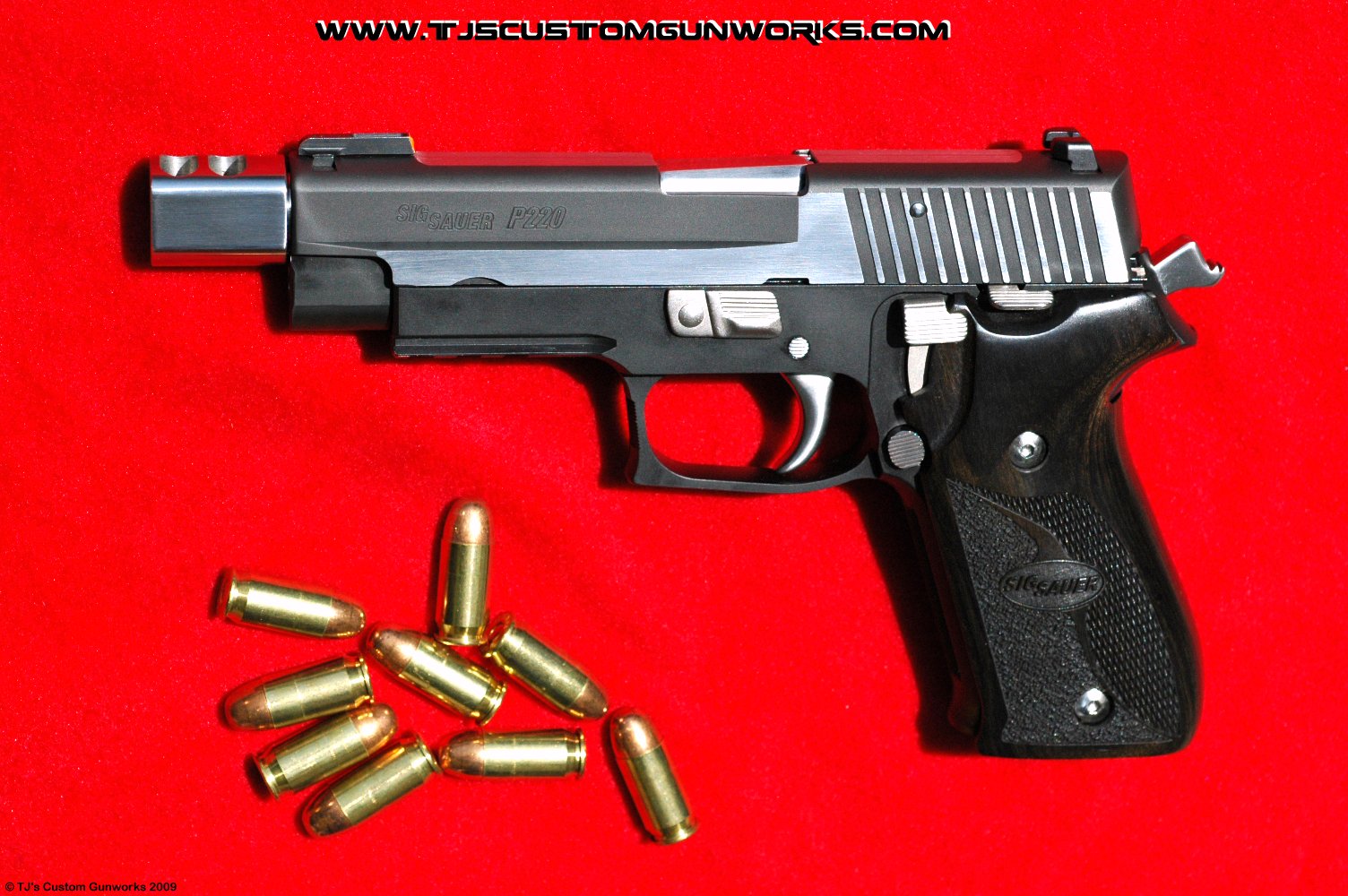 Custom Sig Sauer P220 Equinox With TJ Sig-Comp Compensator 2