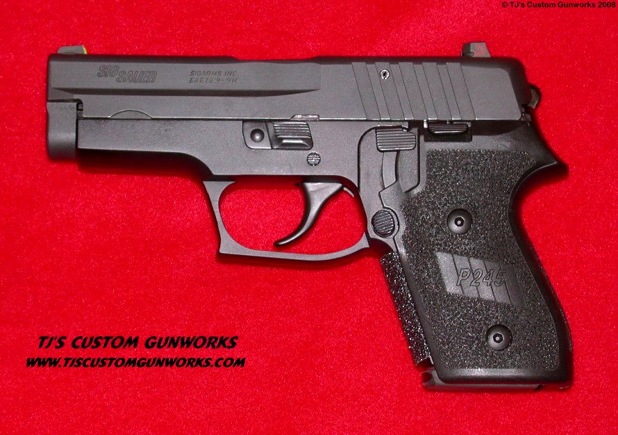 Sig Sauer P245 Magazine Base Trim Modification