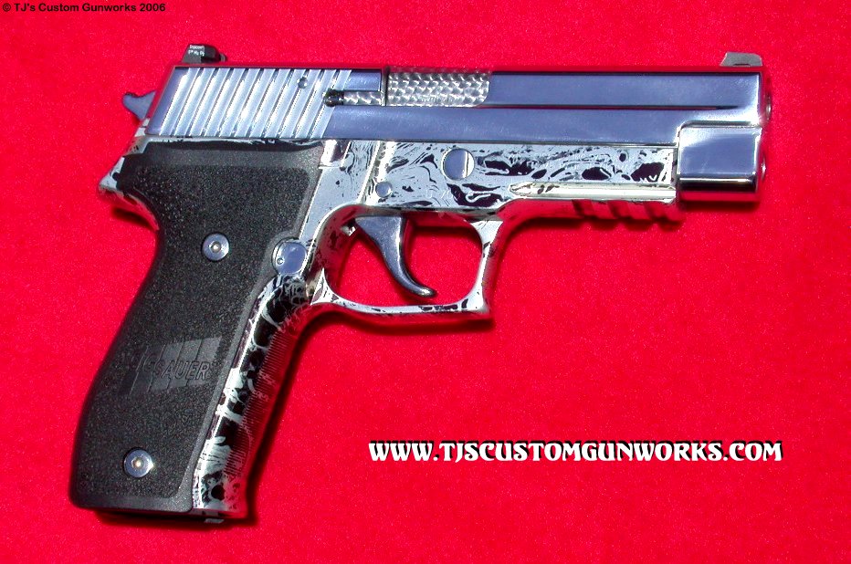 Sig Sauer P226R With Silver & Black Frame 2