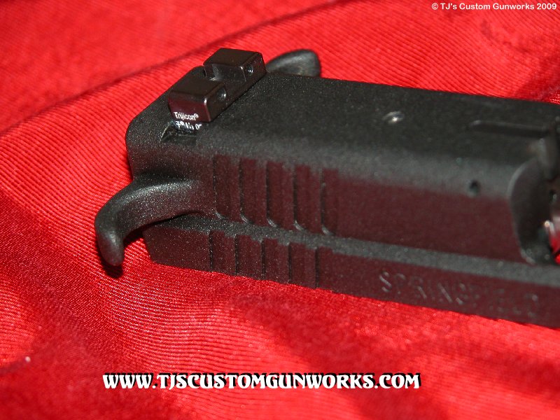 Custom Springfield Armory XD  With Slide Cocking Hooks & Teflon  5