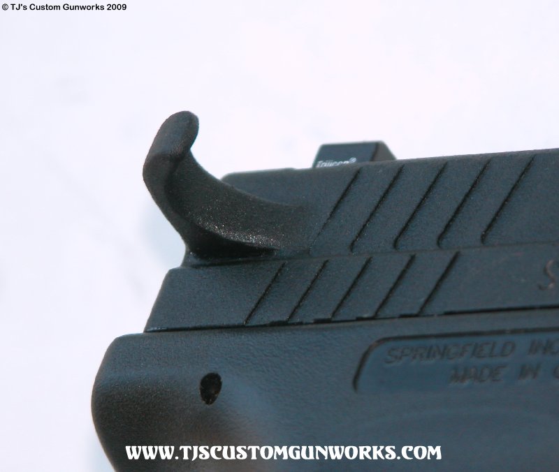 Custom Springfield Armory XD  With Slide Cocking Hooks & Teflon 3