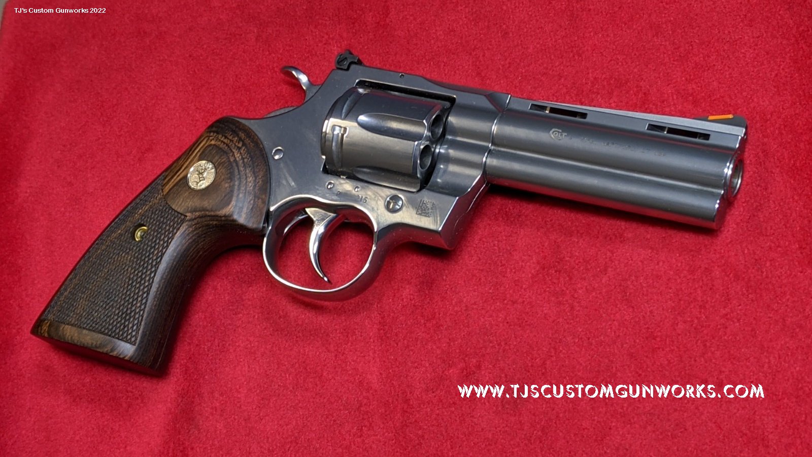 Custom New Colt Python .357 Magnum Stainless