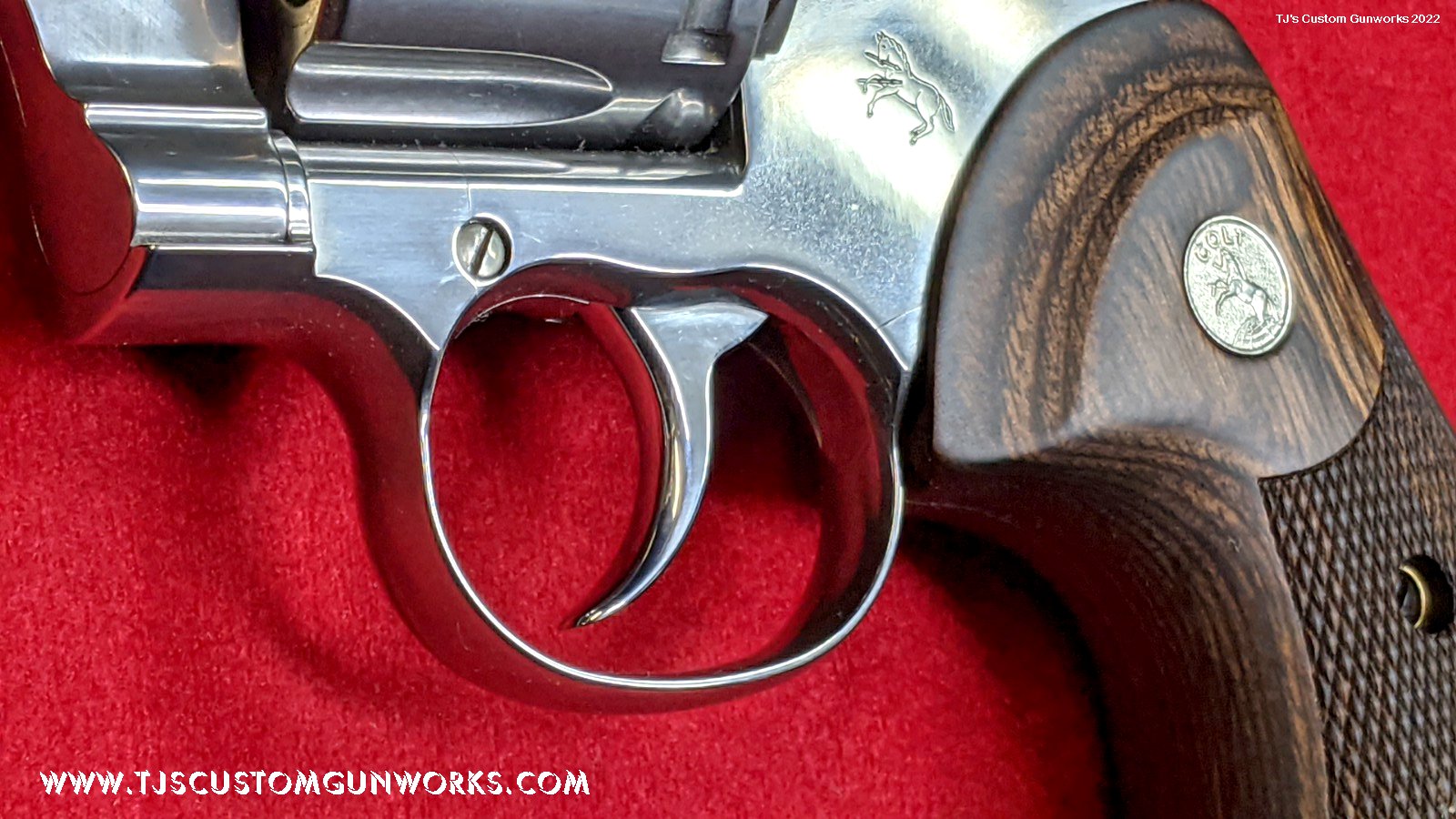 New Colt Python Rounded & Polished Trigger