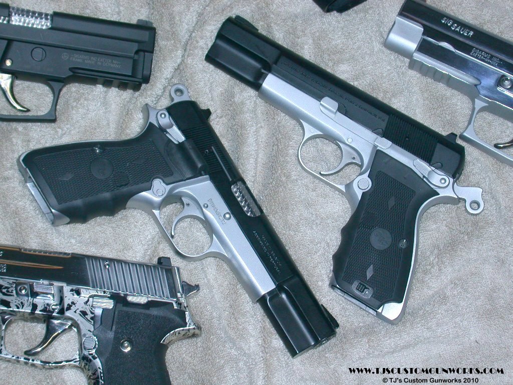 Custom Browning 9mm High Powers