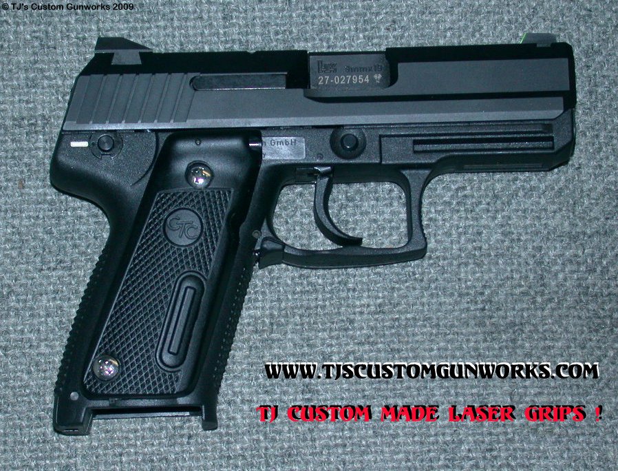 HK USP Custom Laser Grips Prototype by TJ 1