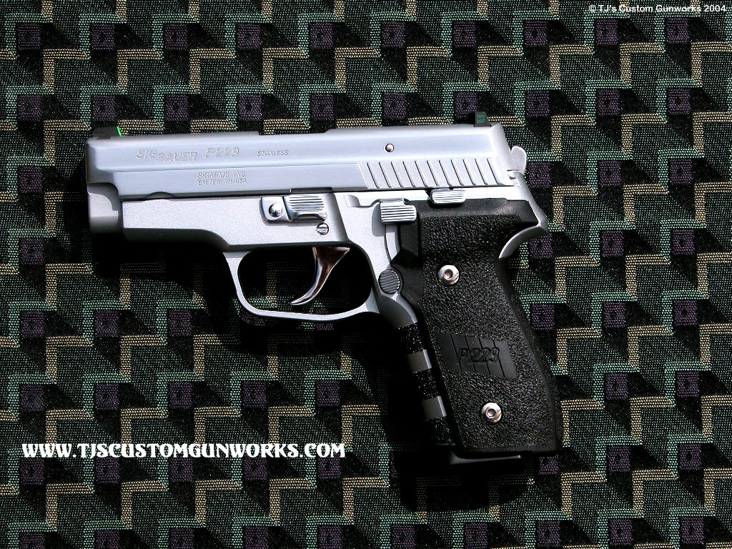 Hard Chromed Sig Sauer P229 1